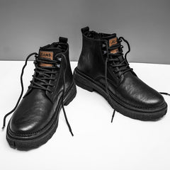 Waterproof Men's British Leather Work Boots