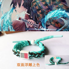 Hero Luminous Hand-Woven Beaded Leather Bracelet