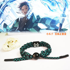 Hero Luminous Hand-Woven Beaded Leather Bracelet
