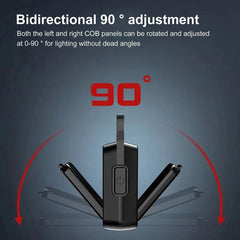 Mini Multi-Function COB Keychain Light with Type-C Charging