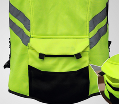 Riding Tribe Reflective Vest for Motorcycle Touring