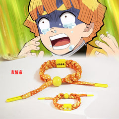 Hero Luminous Hand-Woven Beaded Leather Bracelet
