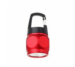 Mini COB Keychain Flashlight with Carabiner Light
