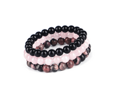 Natural Stone Beaded Bracelet Collection