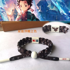 Hero Luminous Hand-Woven Beaded Leather Bracelet