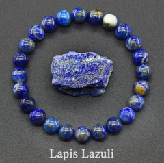 Natural Stone Beaded Elastic Bracelet