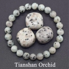 Natural Stone Beaded Elastic Bracelet
