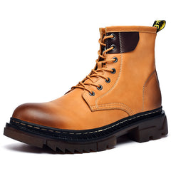 All-Match High-Top Men's Velvet Warmth Boots