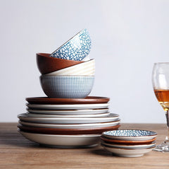 Japanese Ceramic Plates for Sushi and Snacks