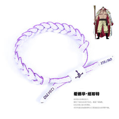 Hero Luminous Hand-Woven Beaded Leather Bracelet