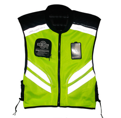 Riding Tribe Reflective Vest for Motorcycle Touring