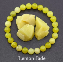 Natural Stone Beaded Elastic Bracelet