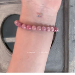 "Natural Stone Beaded Bracelet with Unique Design"