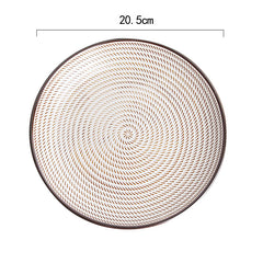 Japanese Ceramic Plates for Sushi and Snacks