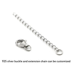 Unisex Natural Stone Beaded Necklace with Cut Face