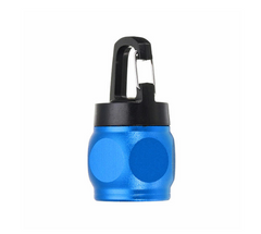 Mini COB Keychain Flashlight with Carabiner Light