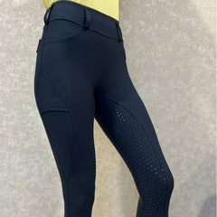 Full-Seat Silicone Equestrian Riding Tights for Outdoors
